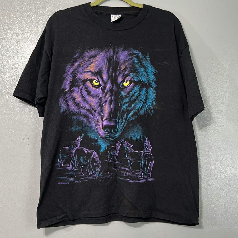Habitat vintage wolf pack shirt